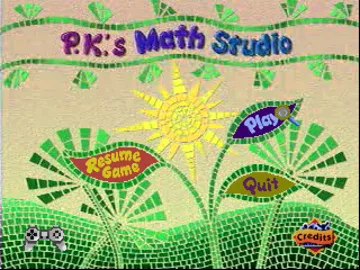 P.K.s Math Studio 1 (US) screen shot title